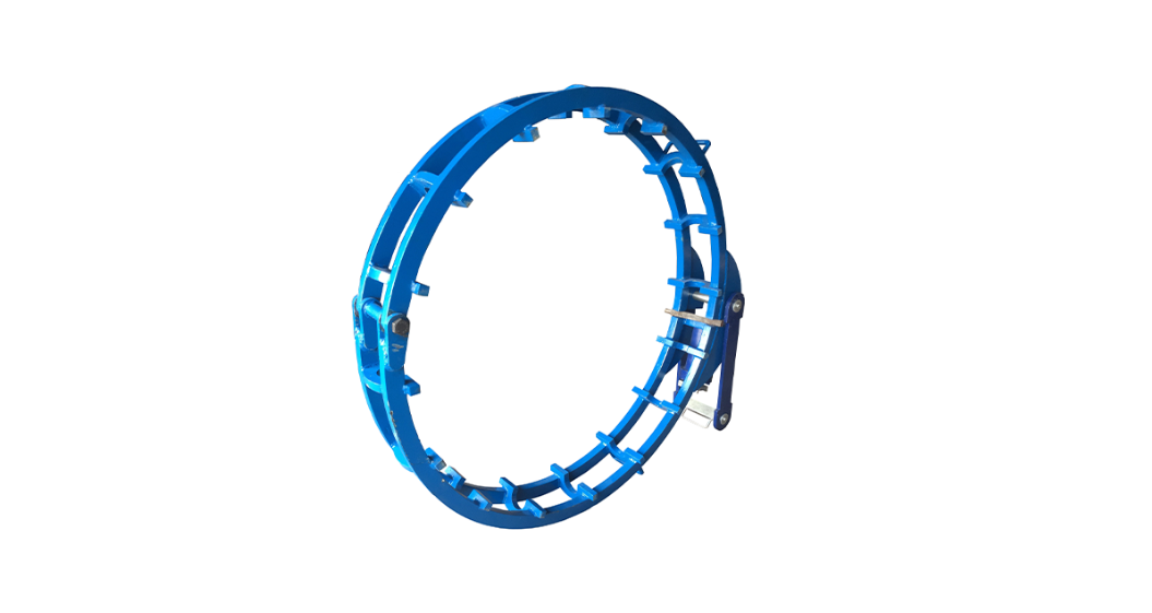 Cage Type Pipe Clamp in Baghdad, Iraq