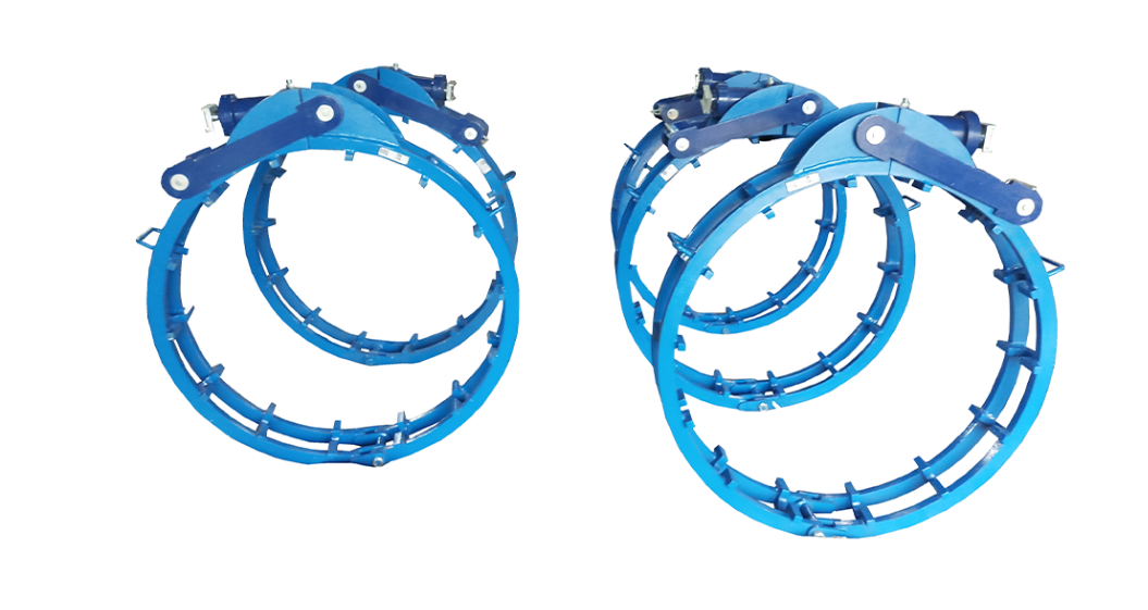 Cage Type Pipe Clamp in Mecca, Saudi Arabia