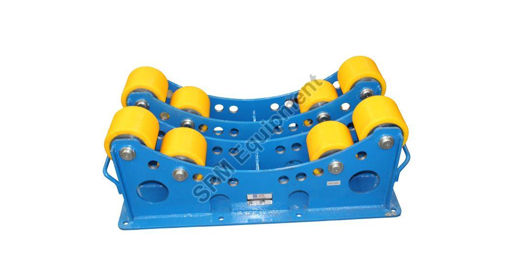 Mild Steel And Pu Coated Wheel Manual Pipe Welding Rotator