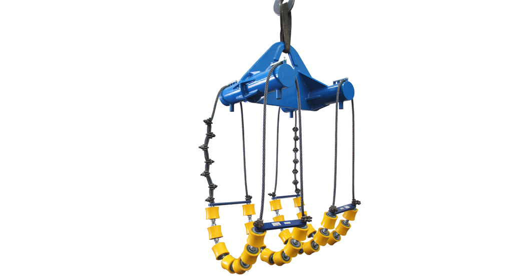 Pipe Roller Cradle Sling With Roller